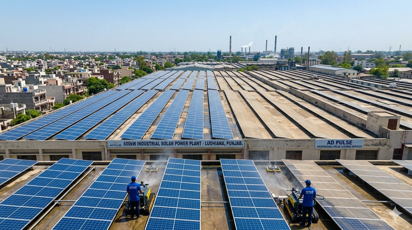 Preparing Your Solar Panels for Ludhiana’s Summer Heat: Why Dust + Heat is a Dangerous Combo